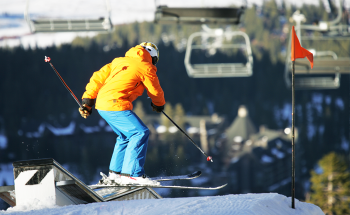 ski in northstar