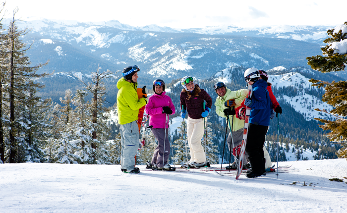 ski in northstar