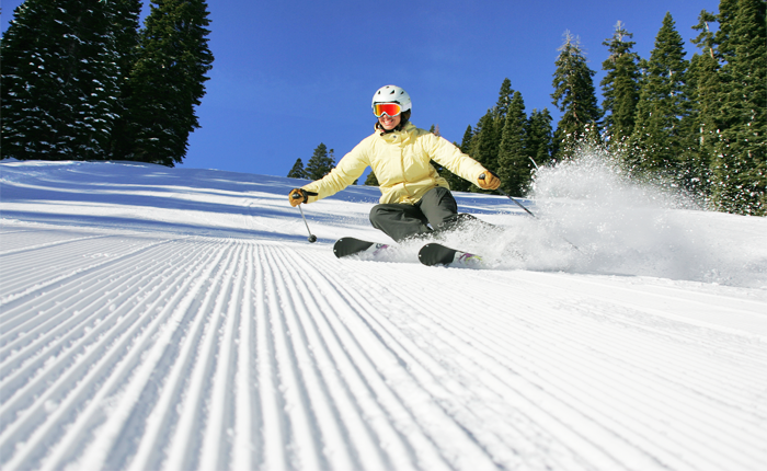ski in northstar